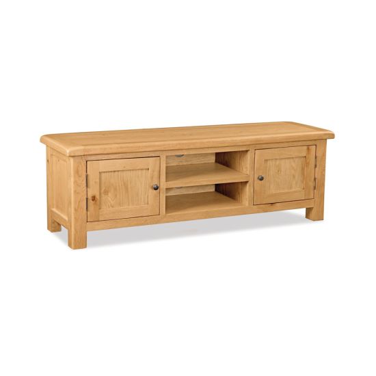 Oxford Oak 150cm Wide TV Unit with 2 Doors