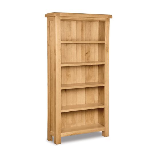 Oxford Oak 180cm x 90cm Large Bookcase