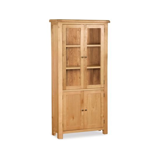 Oxford Oak Display Cabinet