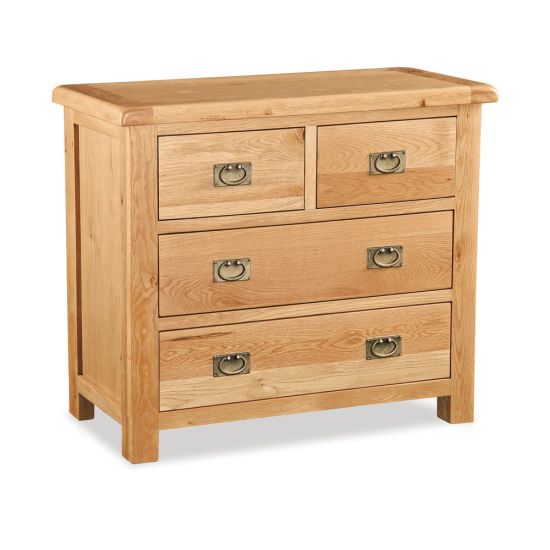 Oxford Oak 2 Over 2 Chest of Drawers