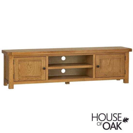 Harewood Oak Extra Large TV Cabinet