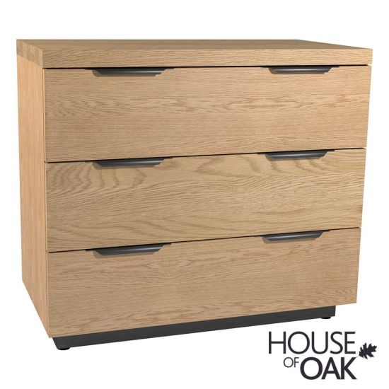 Harmony Oak 3 Drawer Chest