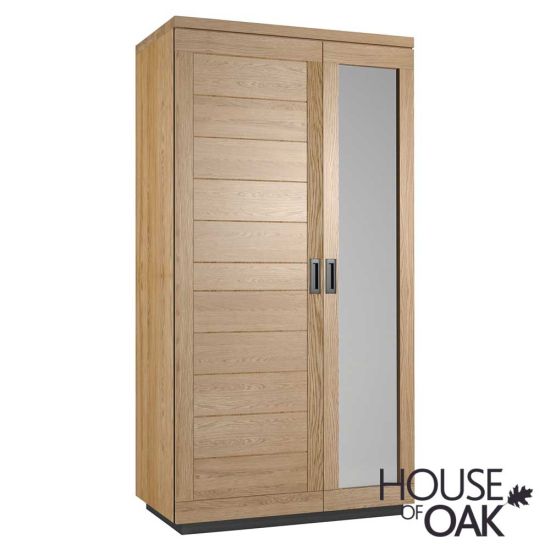 Harmony Oak Double Wardrobe