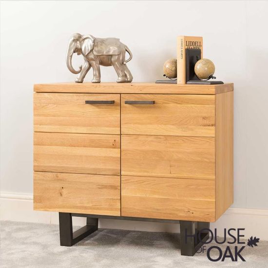 Harmony Oak - 2 Door Sideboard