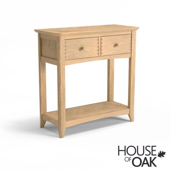 Malmo Oak Console Table