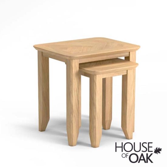 Malmo Oak Nest of Tables