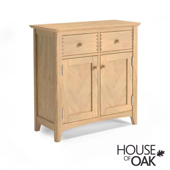Malmo Oak 2 Drawer Sideboard