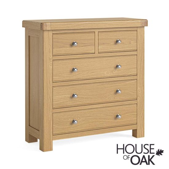 London Oak Small Chest of Drawers