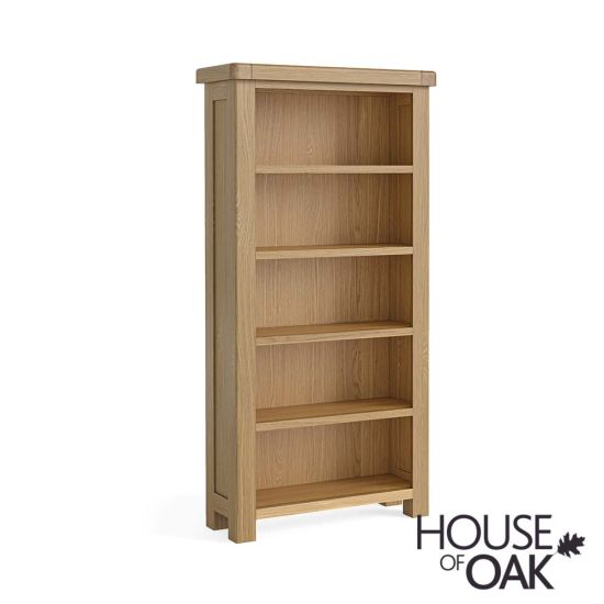 London Oak Bookcase Large