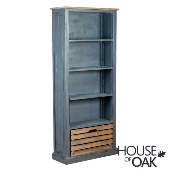 Normandy Reclaimed Pine Large Bookcase