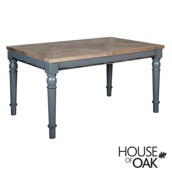 Normandy Reclaimed Pine 140cm Extending Dining Table