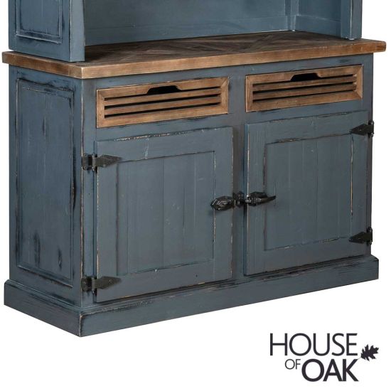 Normandy Reclaimed Pine Small 2 Door 2 Drawer Sideboard