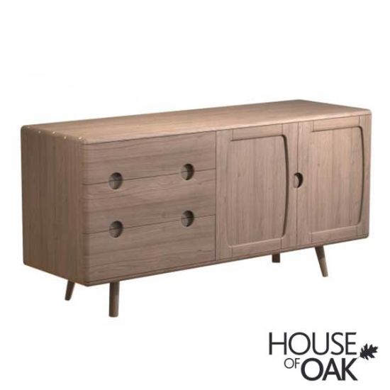 Tambour Oak Sideboard