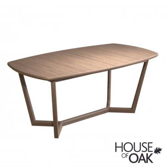 Tambour Oak 180cm Oval Extending Table
