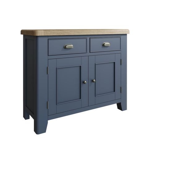 Chatsworth Oak in Royal Blue 2 Door Sideboard