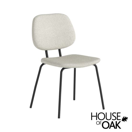 Soho Dining Chair in Boucle Ivory 
