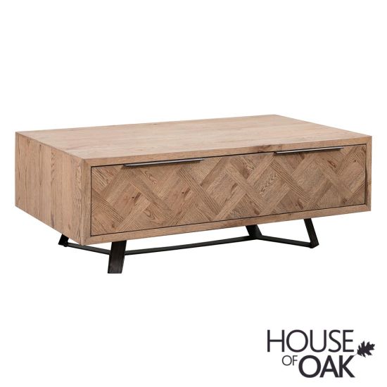 Parquet Oak Coffee Table