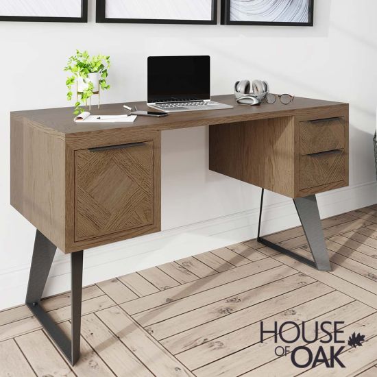 Parquet Oak Desk