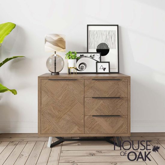Parquet Oak Medium Sideboard