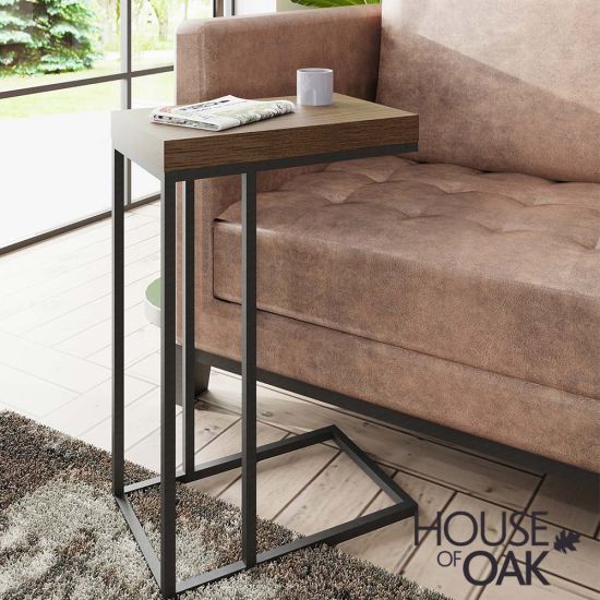 Parquet Oak Sofa Table