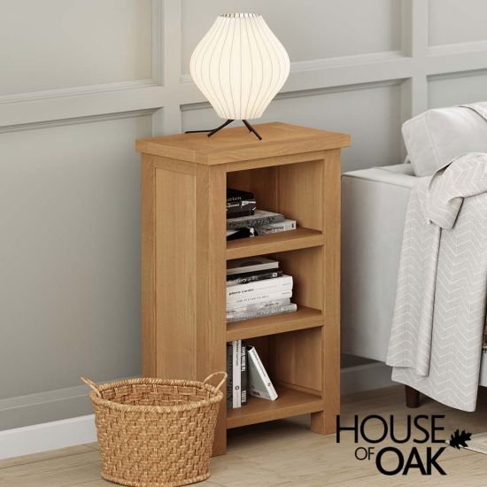 Keswick Oak Small Bookcase