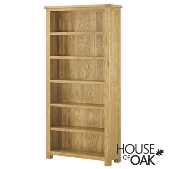 Portman Large Bookcase in Oak