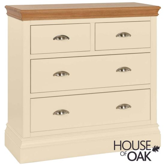Ambleside Painted Choice of 9 Colours - 2 Over 2 Drawer Chest