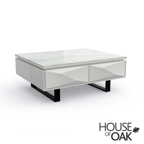 Oak Coffee Tables Solid Wood House, Milano Coffee Table Glass And Solid Oak