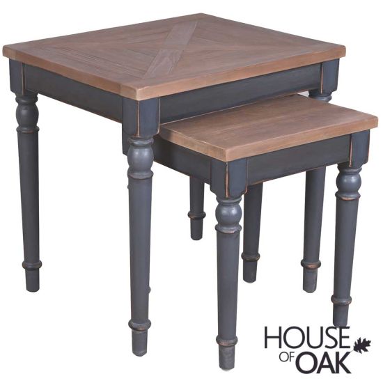 Normandy Reclaimed Pine Nest of 2 Tables
