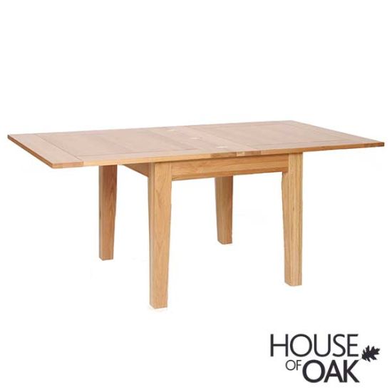 Keswick Oak 3FT Flip Top Extending Table