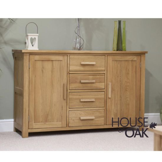 Opus Solid Oak Large Sideboard