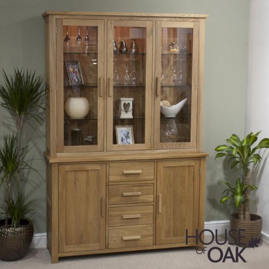 Opus Solid Oak Large Dresser