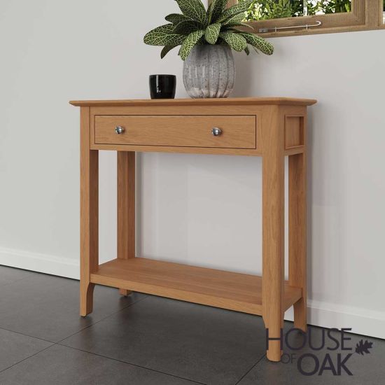 Oslo Oak Console Table