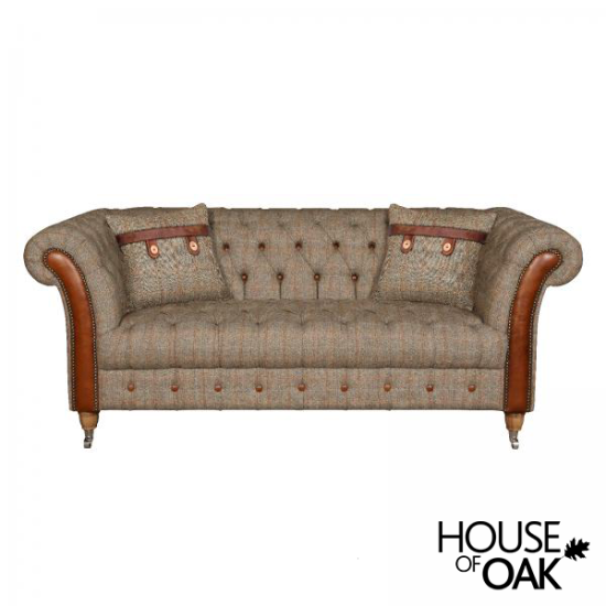 Chester Lodge 2 Seater Sofa in Hunting Lodge Harris Tweed