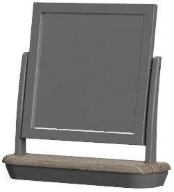 Cumbria Slate Trinket Mirror