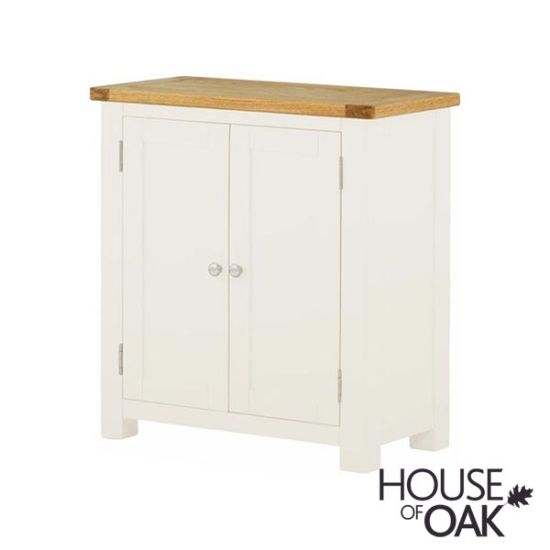 Portman Painted 2 Door Cabinet in White