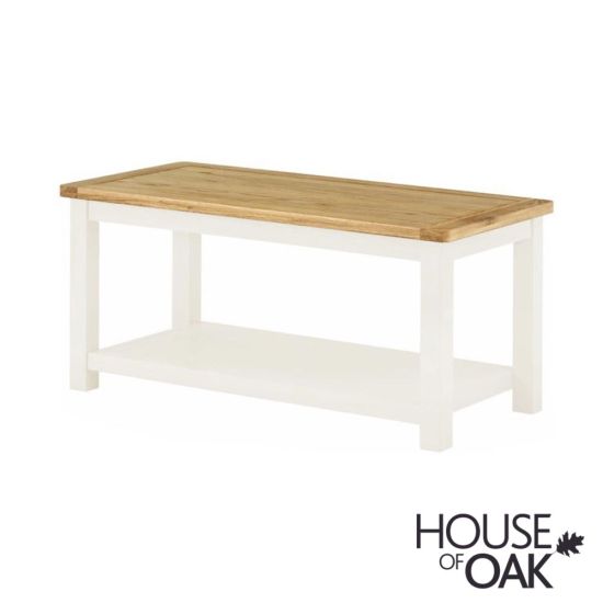 Portman Painted Coffee Table in White