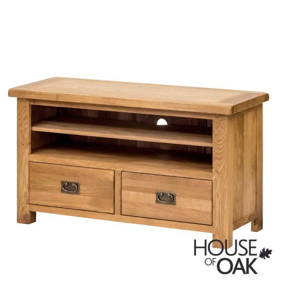 Windsor Oak Standard TV Cabinet with Drawers