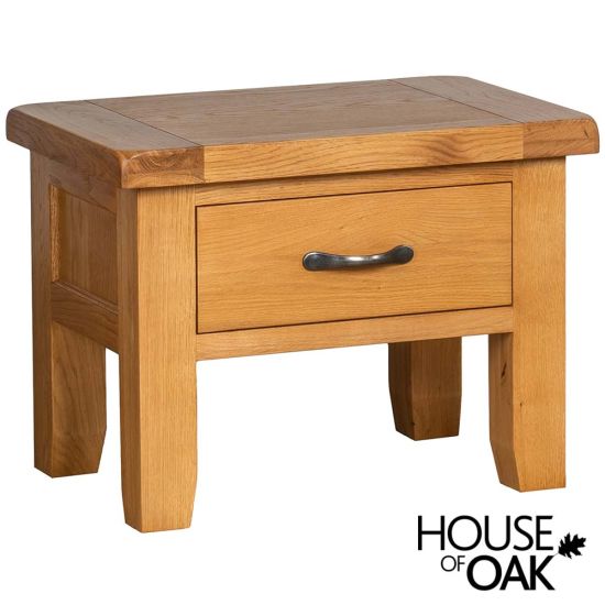 Canterbury Oak Side Table with Drawer