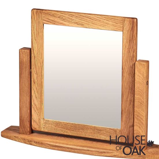 Windsor Solid Oak Dressing Mirror