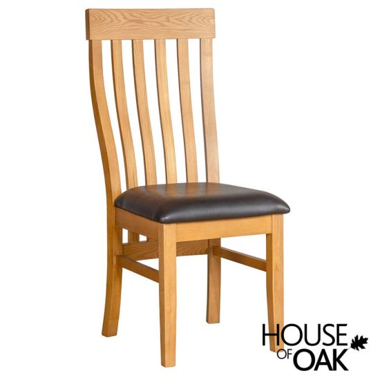 Wiltshire Oak Curved Back Dining Chair