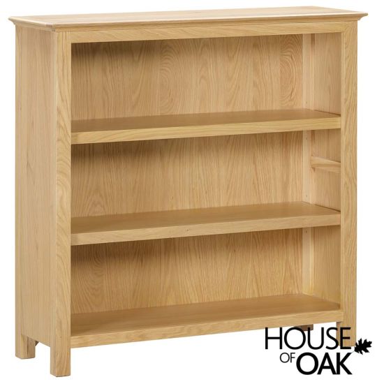 Somerset Oak 3FT Low Bookcase