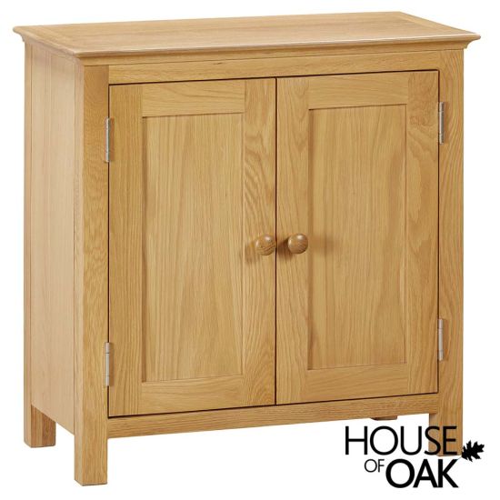 Somerset Oak Small 2 Door Cabinet