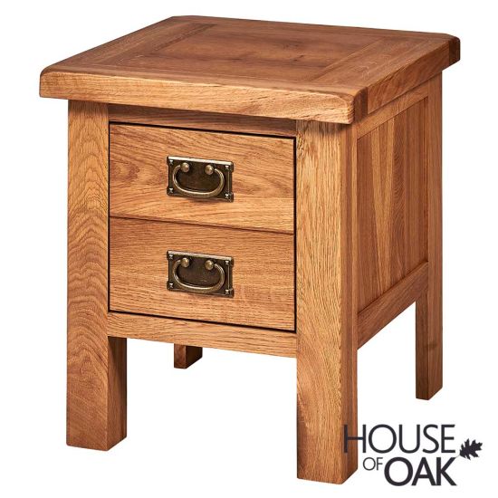 Windsor Oak 1 Deep Drawer Lamp Table