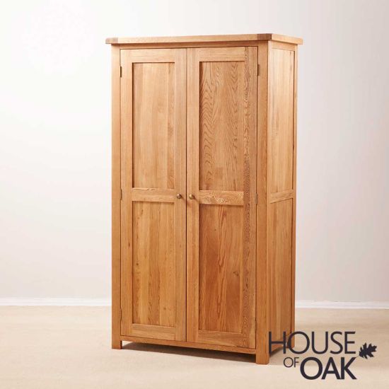 Windsor Oak Full Hanging Wardrobe