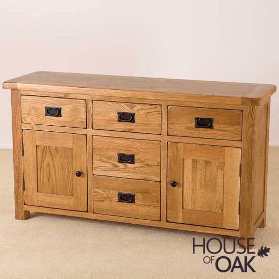 Balmoral Oak Large Dresser Base