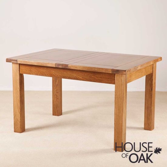 Balmoral Oak 132cm Extending Dining Table
