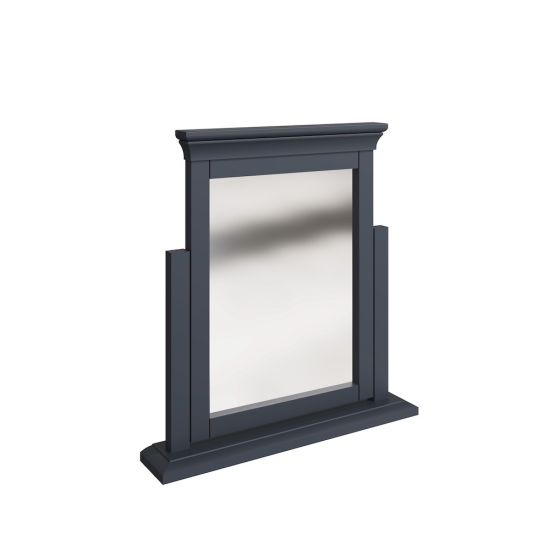 Chantilly Midnight Grey Trinket Mirror