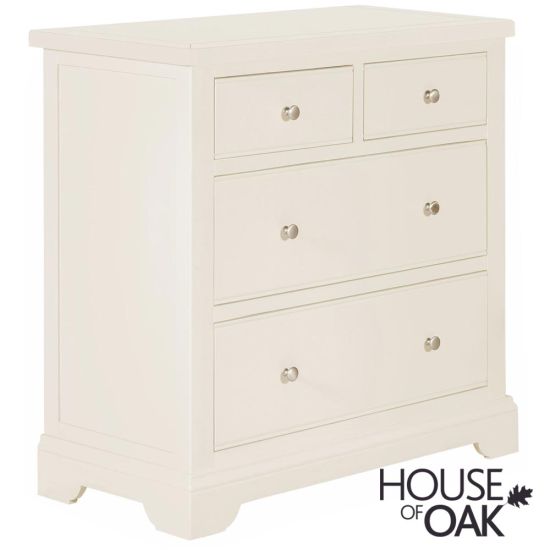 Symphony White 2 Over 2 Chest of Drawers