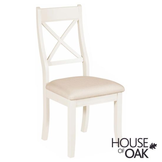 Symphony White Bedroom Chair